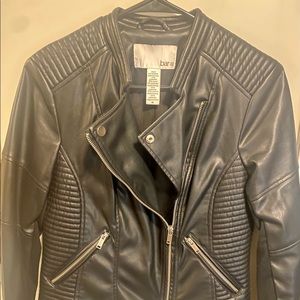Bar III women’s faux leather jacket